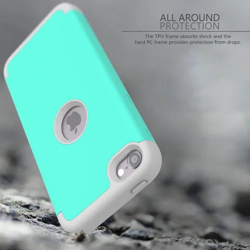 Vista 5 de Funda iPod Touch 5, iPod Touch 6, funda resistente a impacto fuertes SLMY (TM), funda protectora para iPod Apple Touch 5ta y 6ta