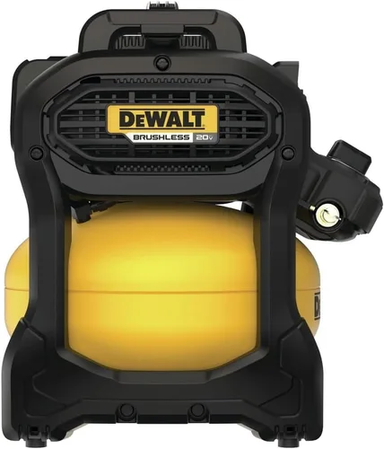 Vista 5 de DEWALT Kit de compresor de aire inalámbrico portátil de 20 V MAX*, 2.5 galones, 140 PSI, sin escobillas con batería y cargador (DCC2520T1)