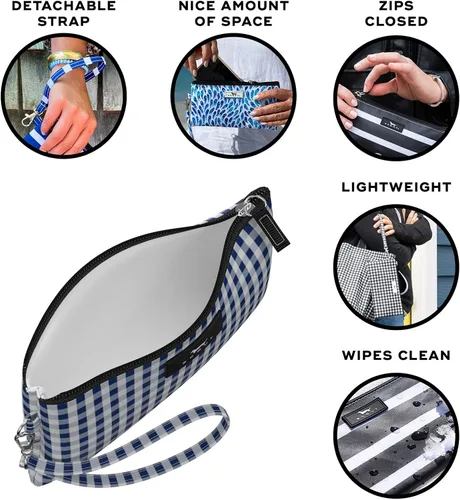 Vista 3 de SCOUT Kate Wristlet cartera ligera para mujer pequeña pulsera de embrague con correa varios patrones disponibles