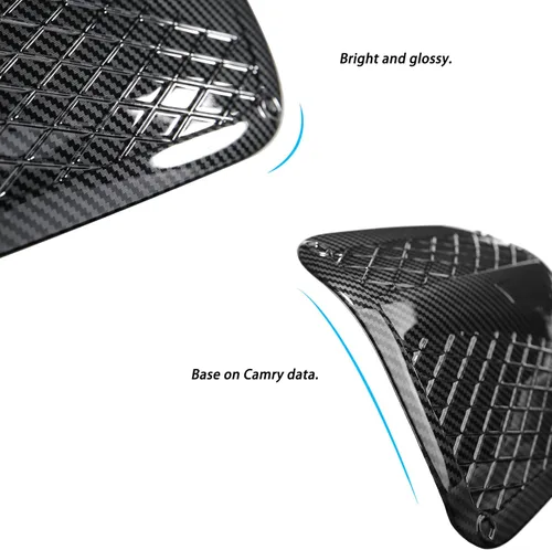 Vista 5 de CKE para Camry de 8ª generación Compatible con Toyota Camry 2024 2023 2022 2021 2020 2019 2018 Accesorios Cubierta de Tanque de Combustible
