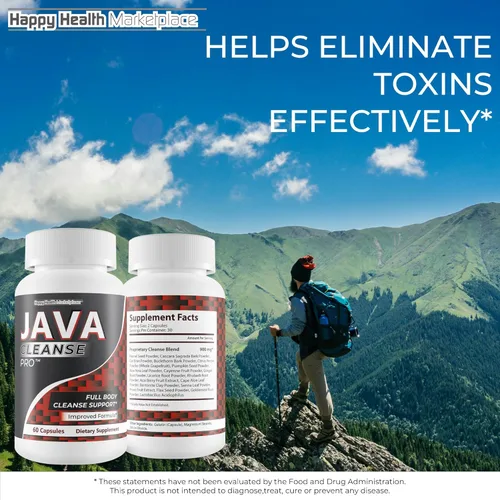 Vista 6 de Java Cleanse Pro - Nuestro mejor soporte de limpieza de cuerpo completo - Fórmula de limpieza de desintoxicación de café - Píldoras