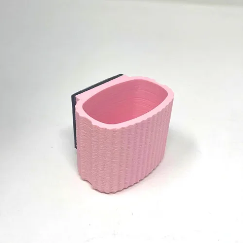 Vista 2 de Soporte de espray para botellas de 2 oz. - Soporte para spray de excremento para baño con adhesivo para aplicar al inodoro o gabinete