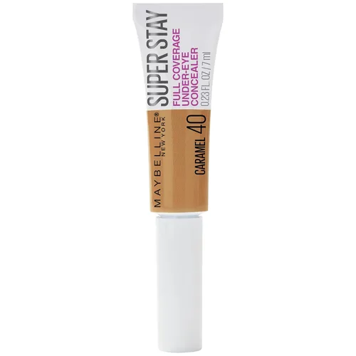 Maybelline Super Stay - Maquillaje de cobertura total, iluminador, larga duración, corrector de ojos, líquido