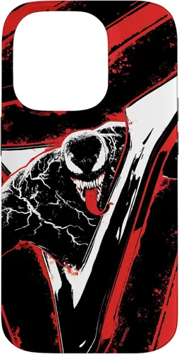 Vista 17 de Marvel Venom: Let There Be Carnage - Carcasa para iPhone 17, color rojo y negro