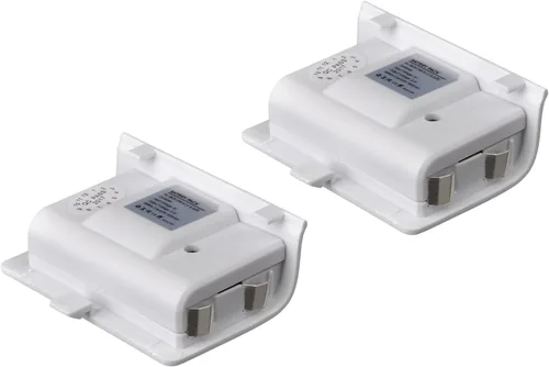Vista 5 de Xbox one Battery Pack White 800mAH 2-Pack Rechargeable NI-MH for Xbox One SXbox One XXbox One Elite Wire Charging Cable LED Indicator