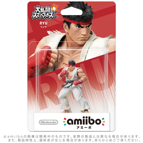 Vista 2 de Ryu amiibo - Japan Import Super Smash Bros Series