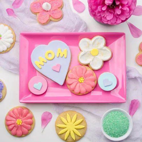 Vista 7 de Cookie Cutter Kingdom, Juego de cortador de galletas, molde de galletas para pasteles, galletas y sándwiches (corazón 9 unidades)