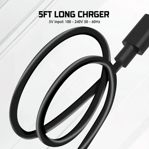 Vista 5 de Cargador para NOCO Boost X GBX155 GBX75 GBX55 GBX45 Sport Battery Jump Starter Cable de alimentación para NOCO Boost Cable de carga de arranque