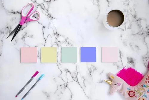 Vista 4 de Post-it Colección Jaipur Papel para anotar, de 3 x 3 pulgadas. Paquete de 5 resmas (654-5UC)., Colección Helsinki