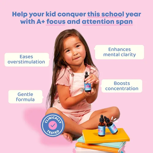 Vista 9 de JoySpring Calmify Magnesium Glycinate and Genius Drops for Kids