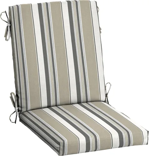Vista 11 de Cojín para silla de comedor exterior Arden, 20 x 20 pulgadas, resistente a la lluvia, resistente a la decoloración, Alana Tile