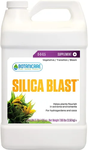 Botanicare SILICA BLAST suplemento de planta fórmula 0-0-0.5, 1 galón, Sencillo