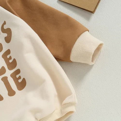 Vista 5 de Kuriozud Mameluco de burbujas para bebé recién nacido, manga larga, suéter de gran tamaño, ropa de otoño e invierno