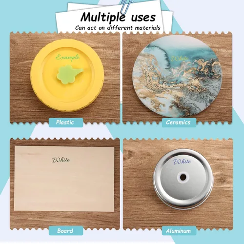 Vista 6 de 105 piezas de papel de transferencia de carbono de 11.7 x 8.3 pulgadas, papel de copia de grafito de carbono con lápiz capacitivo en relieve, lápiz