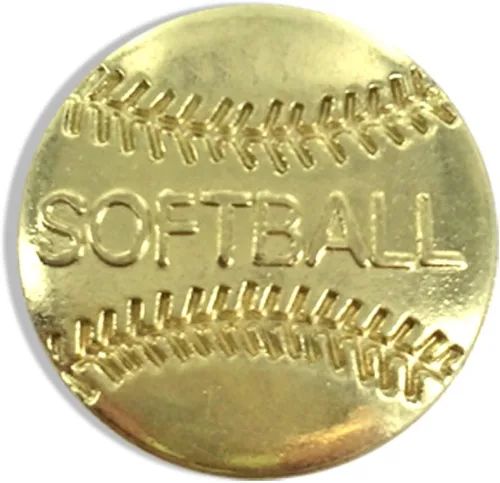 Vista 17 de Premios y regalos R Us Pin de solapa dorado de chenilla de 1 pulgada, Latón, No es una piedra preciosa