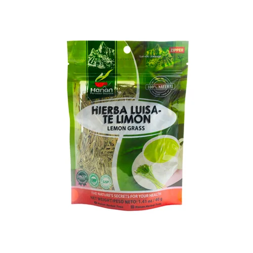 Hanan Hierba Luisa - Té de hierbas de hojas sueltas Te de Limon, 1.4 oz (40 g) – Hierba de limón seco Hierbas y Suplemento Natural
