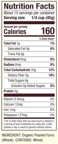 Vista 3 de Bob's Red Mill Grano de Farro Orgánico, 24 oz (Paquete de 1) - Sin OGM, Vegano, Kosher