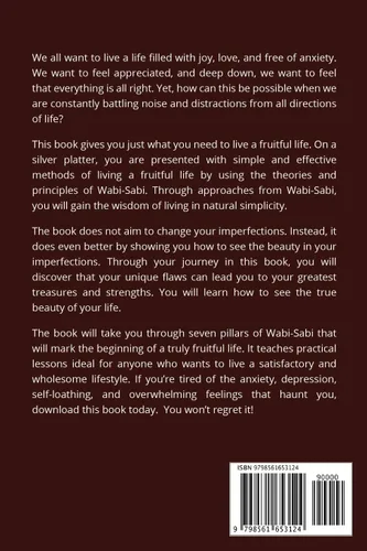 Vista 2 de Wabi-Sabi Simple and Effective Methods of Living a Fruitful Life by Using the Theories and Principles of Wabi-Sabi