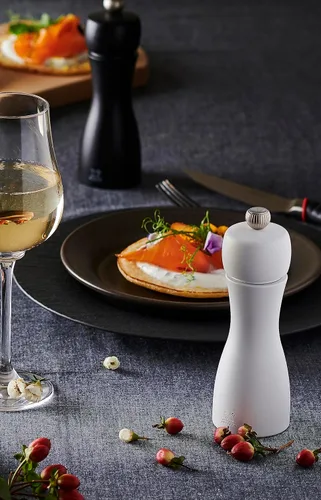 Vista 2 de Peugeot 2/24260 Tahiti - Molinillo de pimienta negra y molino de sal blanca de 6 pulgadas