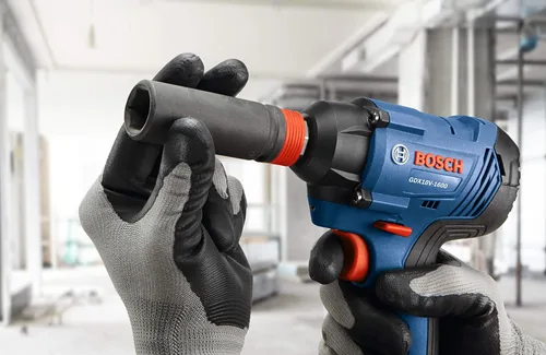 Vista 8 de BOSCH GDX18V-1600B12 18V 1/4 In. y 1/2 pulg. Kit de destornillador de impacto de broca dos en uno