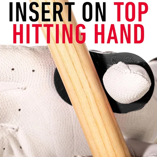 Vista 5 de Franklin Sports Entrenador de swing de bate de béisbol - Entrenador de agarre Gator Grip