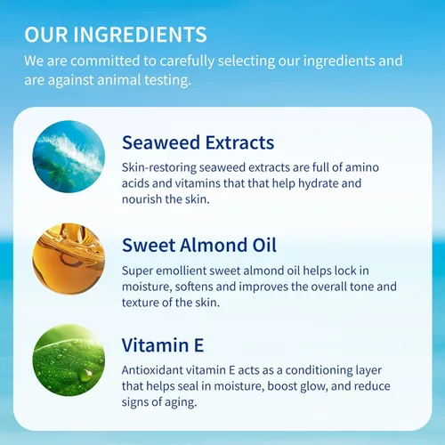 Vista 6 de Inis the Energy of the Sea Aceite corporal reabastecedor, 5 onzas líquidas