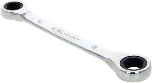 Vista 30 de Utoolmart Llave de trinquete, 0.315 in x 0.354 in extremo de caja doble métrica 1 unidad