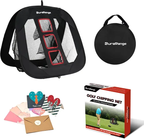 Vista 11 de DURARANGE Red de astillado de golf emergente: ayuda definitiva de chip de entrenamiento para precisión y distancia, al aire libre Práctica