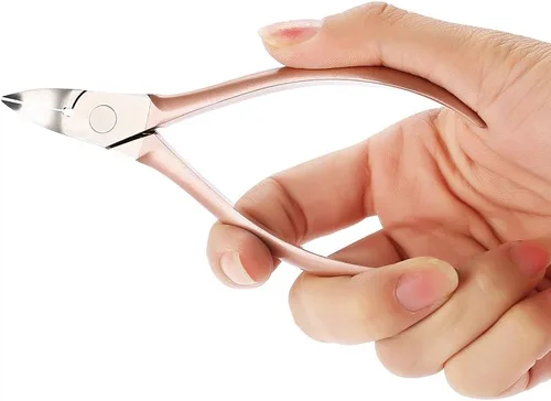 Vista 4 de Retire Nail Art Alicates decorativos, Decoración profesional Picker Removedor de equipo de arte de uñas, Retire Alicates de ornamento de uñas