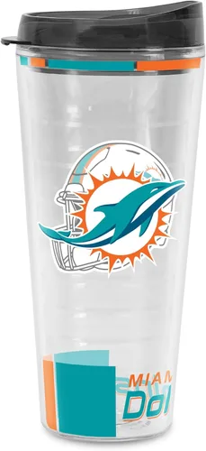 Vista 65 de Rico Industries NFL Fútbol Americano Vaso Clásico de Doble Pared de 16oz o 20oz Tritan con Tapa