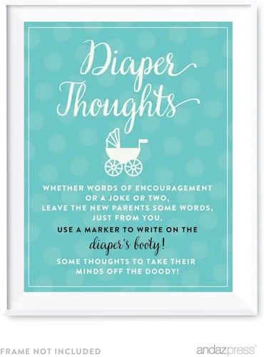 Vista 13 de Colección de Baby shower de Andaz Press Baby & Co., Banner Cards & Gifts, 1
