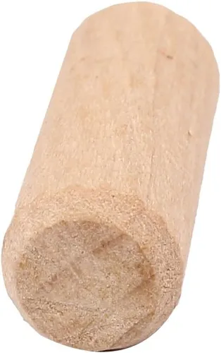 Vista 3 de sourcing map A16080100ux0165 - Cajón redondo de madera acanalada para gabinete, 0.394 x 1.181 in, 50 piezas, color marrón claro