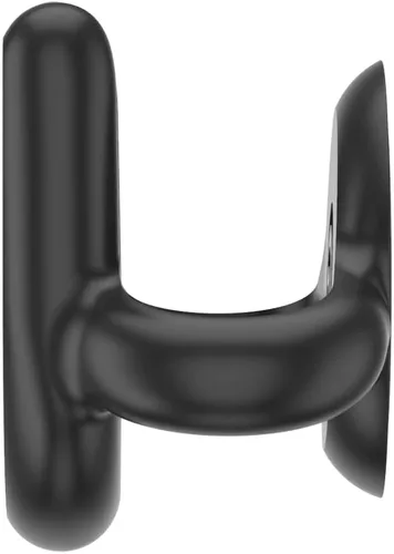 Vista 4 de PopSockets Soporte para teléfono multisuperficie, soporte universal para teléfono, soporte para teléfono, versión 2 - negro