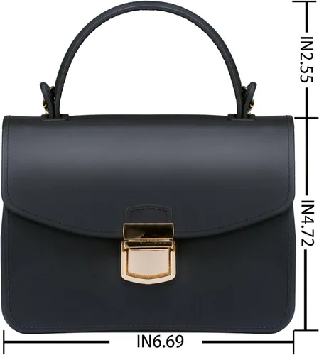 Vista 4 de Bolso de mano con asa superior para mujer bolso cruzado de gelatina