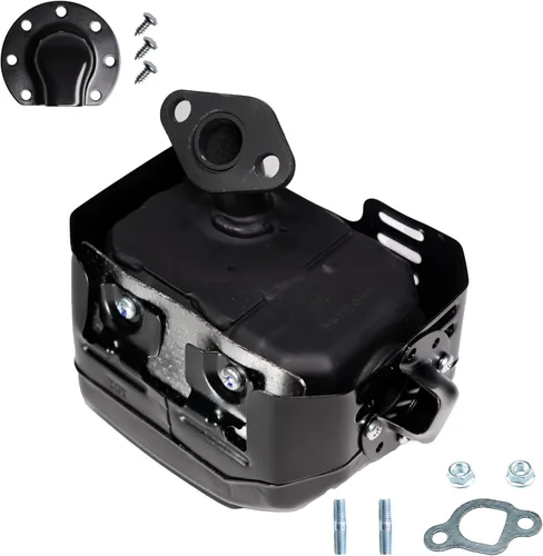 Vista 6 de JMCHstore Silenciador de escape OEM mejorado con deflector para Harbor Freight Predator 212 69730 60363 Bomba de agua del motor, astilladora