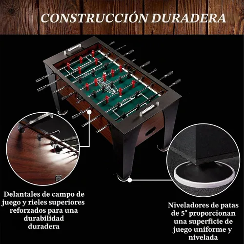Vista 3 de Barrington 58" Full Size Competition Foosball Table