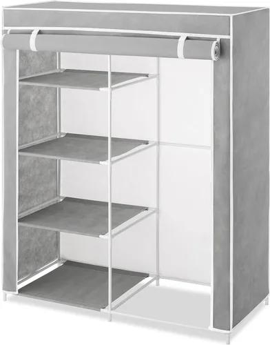 Whitmor – Clóset para ropa compacto y cubierto