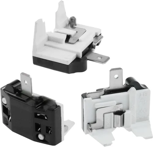 Vista 4 de AYLIFU 1 relé de arranque para refrigerador PTC QP2-4.7 ohmios, 1 pin relé de arranque para refrigerador y 1 pieza protector de sobrecarga