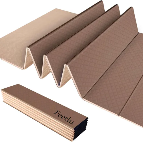 Vista 12 de Foldable Yoga Exercise Mat – Lightweight, Anti-Slip, and Easy to Store for Yoga, Pilates, Home Workouts, and Floor Exercises