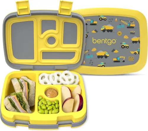 Vista 36 de Bentgo Kids Prints - Lonchera de 5 compartimentos, estilo bento, para niños, a prueba de derrames, tamaños de porción ideales para edades de 3 a 7