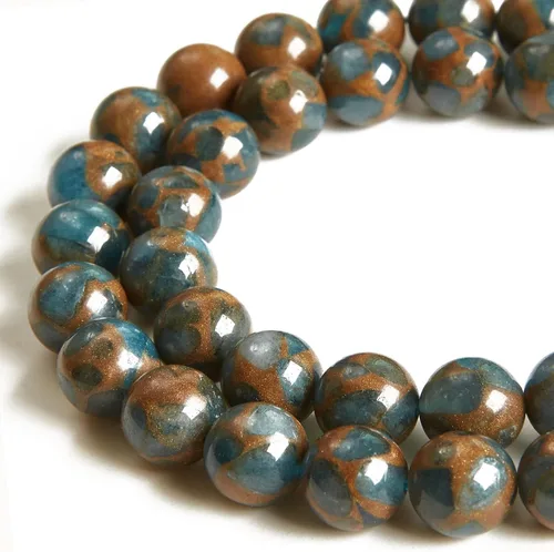 Vista 16 de 100 cuentas de ópalo de 0.236 pulgadas (0.236 in), cuentas redondas sueltas para manualidades y fabricación de joyas