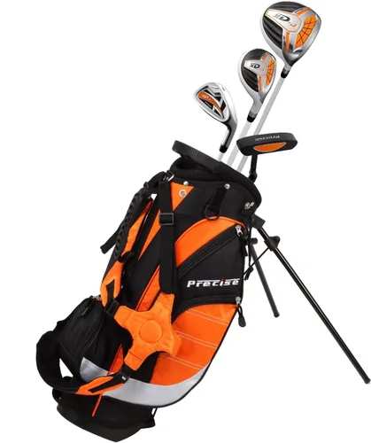Vista 10 de Precise XD-J Junior Complete Golf Club Set for Children 3 Age Groups Boys & Girls Right Hand & Left Hand Kids Golf Clubs Set w/ 2 HC's, Flex