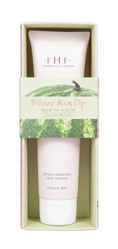 Vista 2 de FarmHouse Fresh Blissed Moon Dip Back To Youth Mousse Ageless para manos, 2 onzas.
