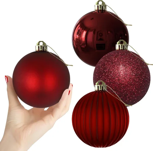 Vista 132 de GameXcel - esferas de Navidad para el árbol de Navidad - Decoraciones navideñas que no se rompen, unas perfectas esferas colgantes