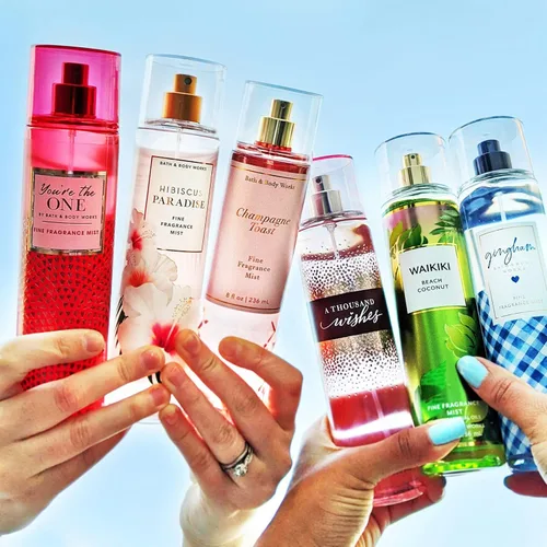 Vista 8 de Fragancia en bruma de Bath & Body Works, gasa rosada, 8 onzas