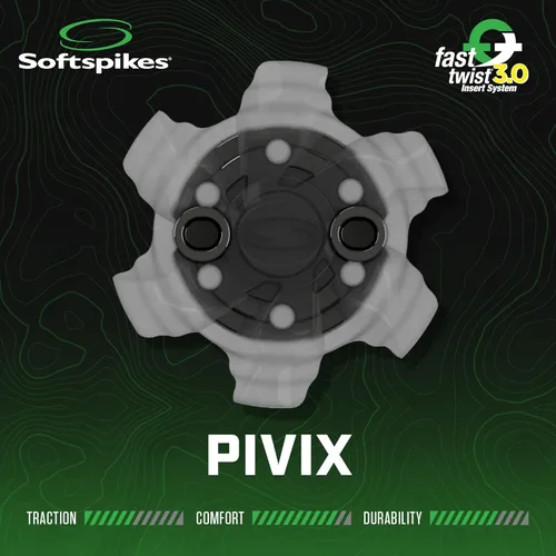 Vista 9 de Softspikes PiViX Tacos de Golf - Fast Twist 3.0-18
