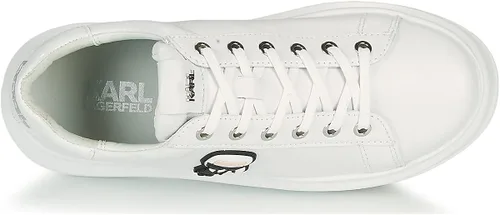 Vista 6 de KARL LAGERFELD Zapatillas Kikonik Kapri para mujer, color blanco
