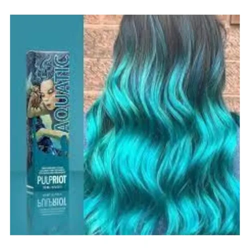 Vista 4 de Pulp Riot Tinte semipermanente para el cabello, 4 onzas, acuático