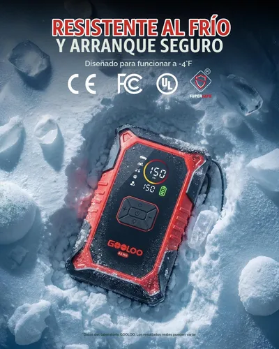 Vista 7 de GOOLOO A3 Pro 12V 3000A Arrancador portátil del salto del coche