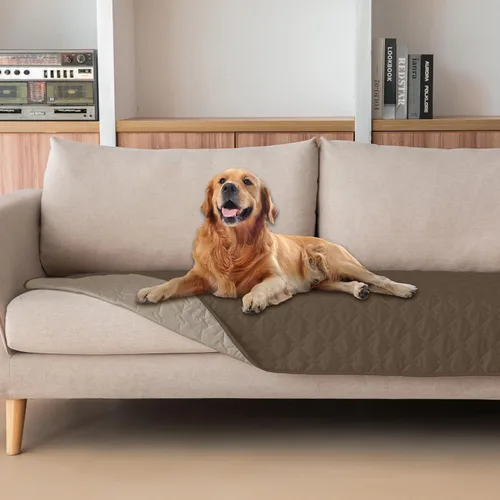 Vista 59 de gogobunny - Manta para perros y gatos 100% impermeable y de doble cara, funda suave para cama de mascotas, reversible, protege muebles, carbón